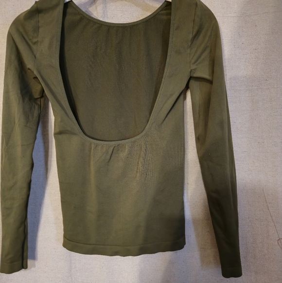 Free People Low-Back Seamless Long Sleeve - Picture 3 of 5